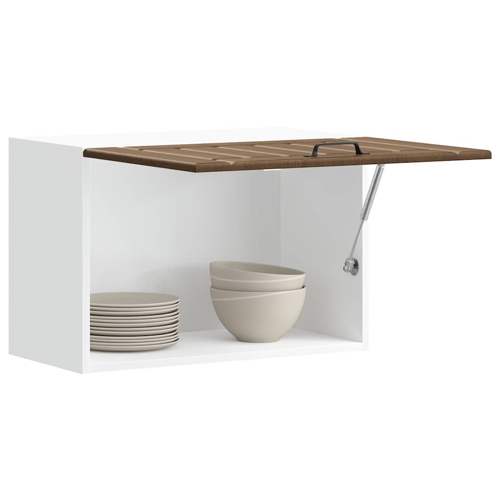 Küchen-Hängeschrank Lucca Braun Eichen-Optik Holzwerkstoff