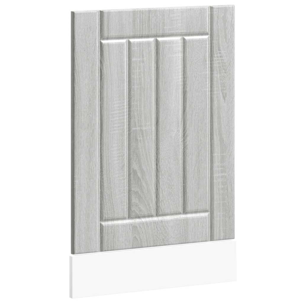 Dishwasher panel Lucca Grey Sonoma wood material