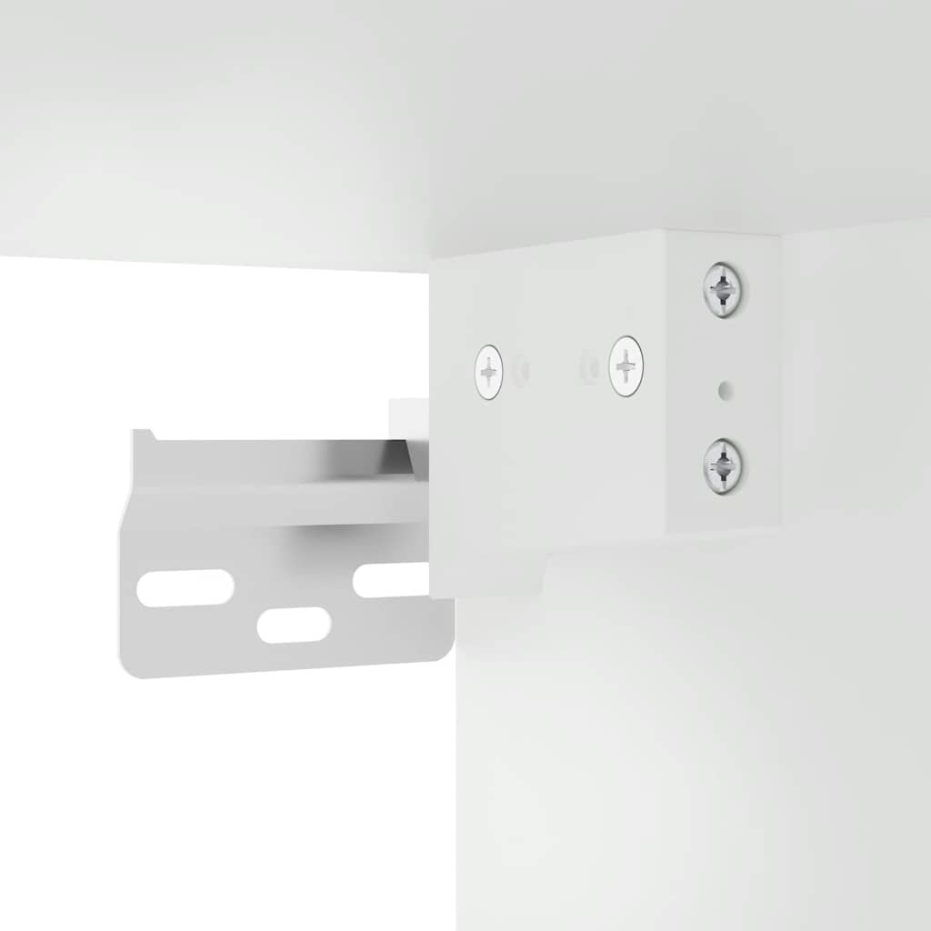 Küchen-Hängeschrank mit Glastür Lucca Sonoma-Eiche Holzwerkstoff