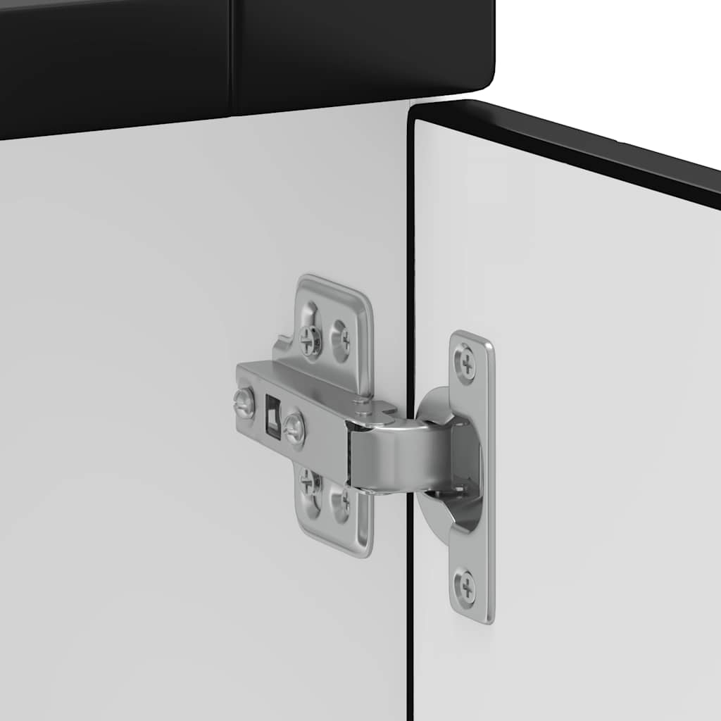 Kitchen Base Cabinet Porto Black Wood Material