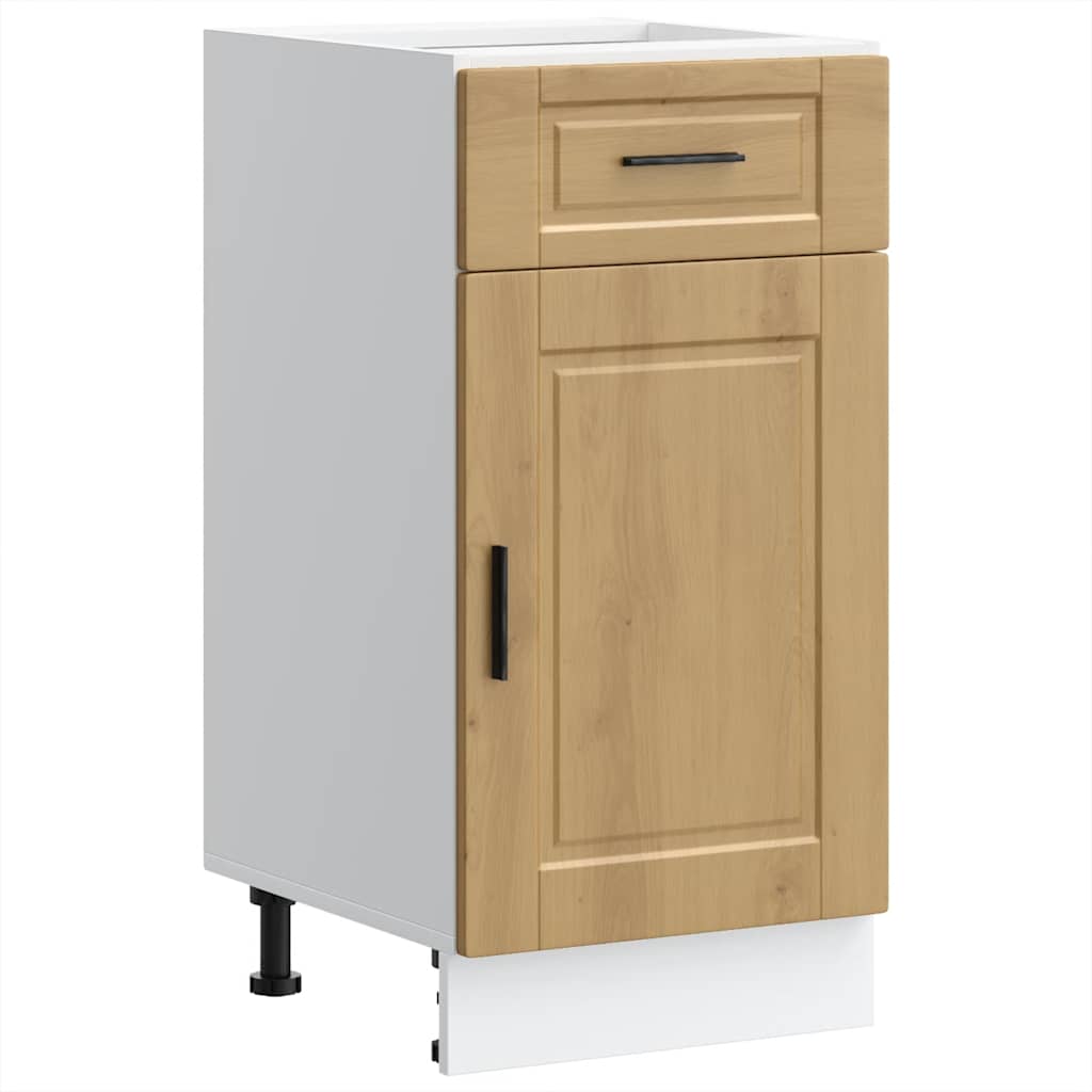 Küchenunterschrank Porto Artisan-Eiche Holzwerkstoff