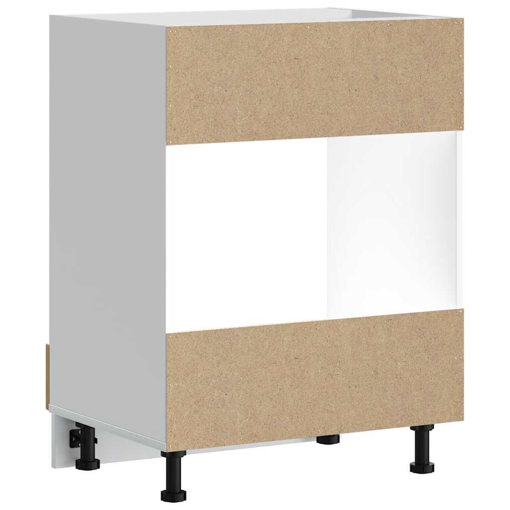 Built-in oven cabinet Porto Sonoma oak wood material