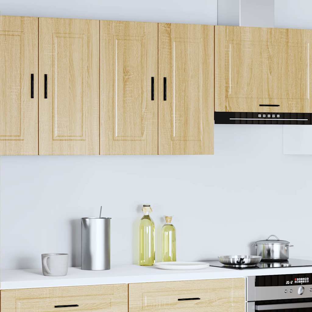 Kitchen wall cabinet Porto Sonoma oak wood material
