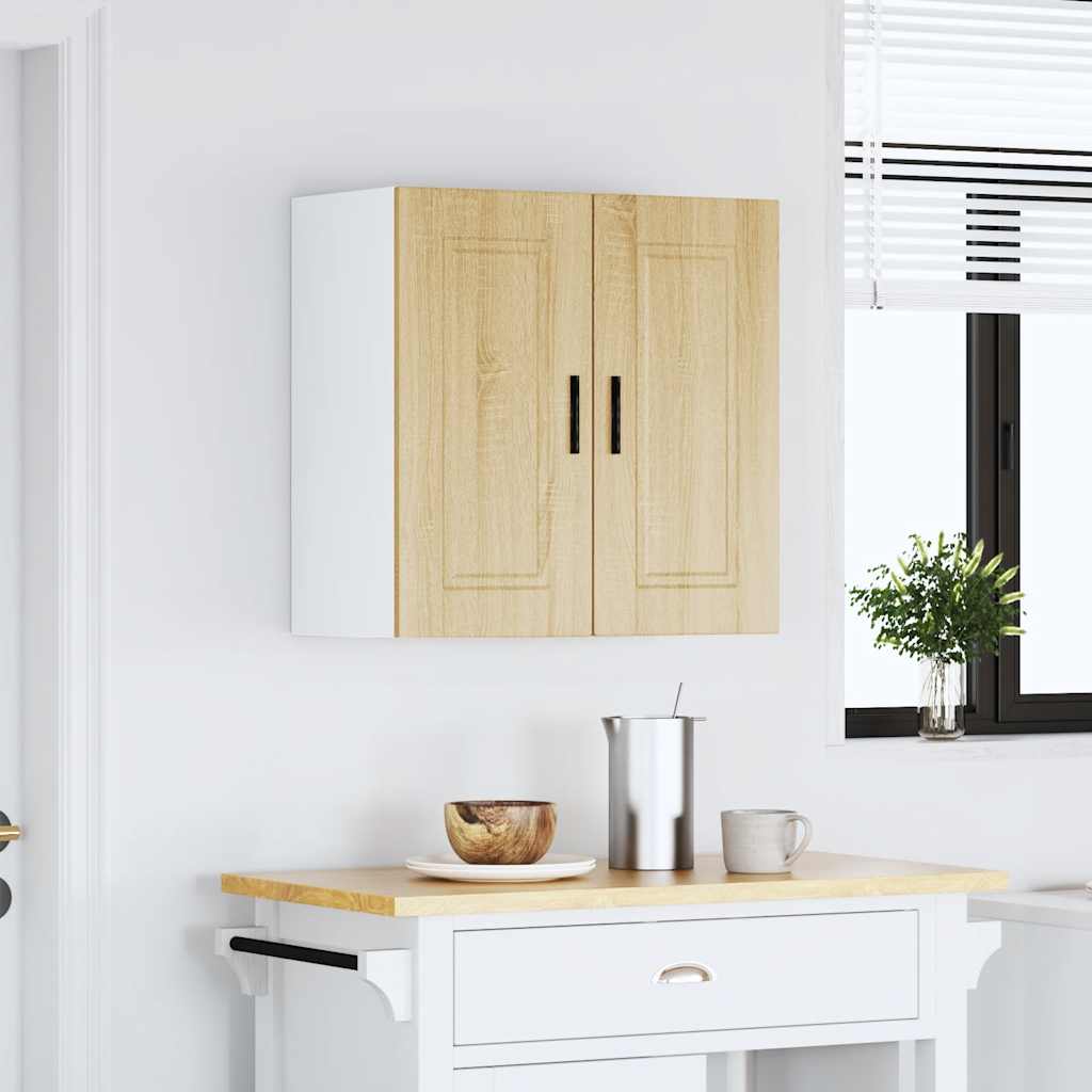 Kitchen wall cabinet Porto Sonoma oak wood material
