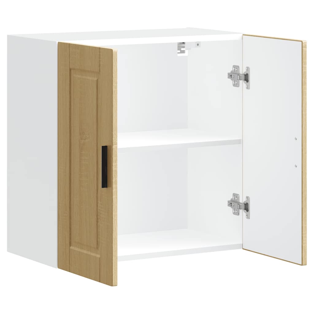 Kitchen wall cabinet Porto Sonoma oak wood material