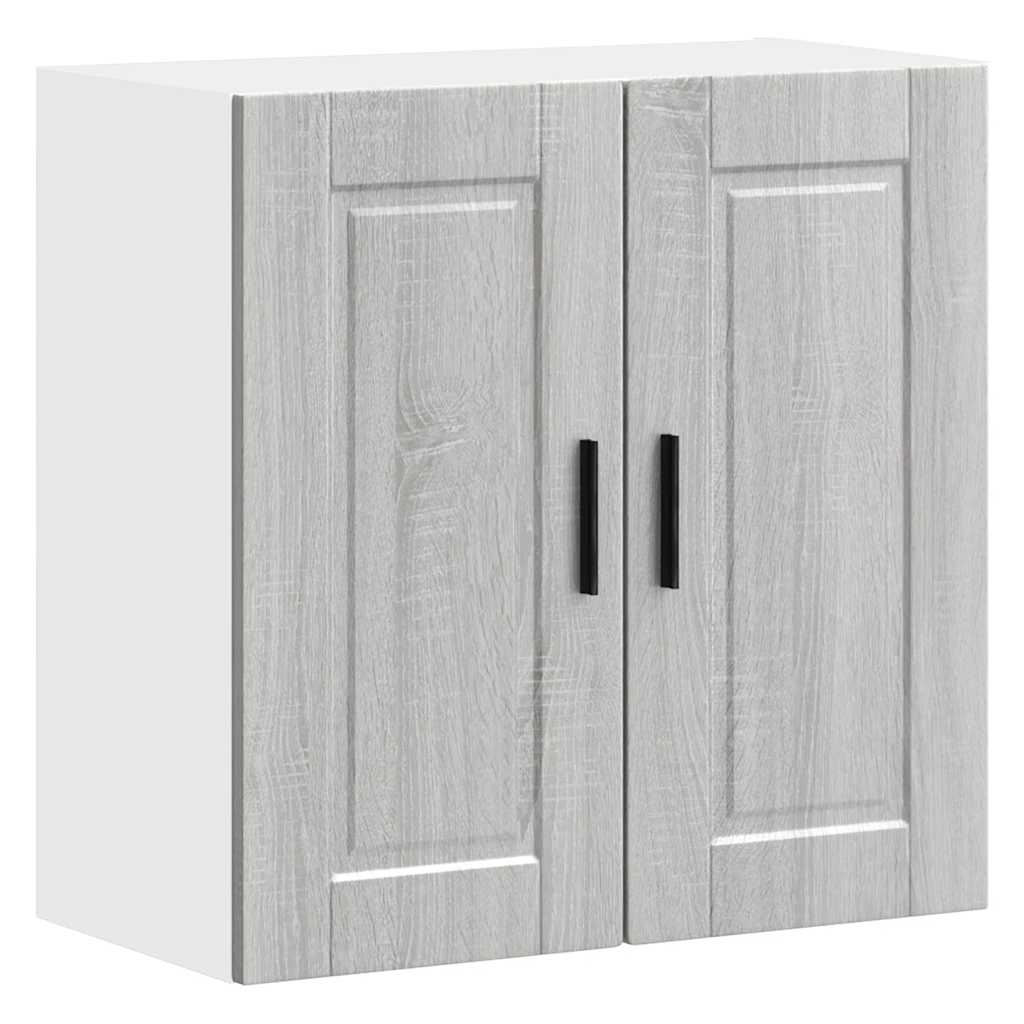 Kitchen wall cabinet Porto Grey Sonoma wood material