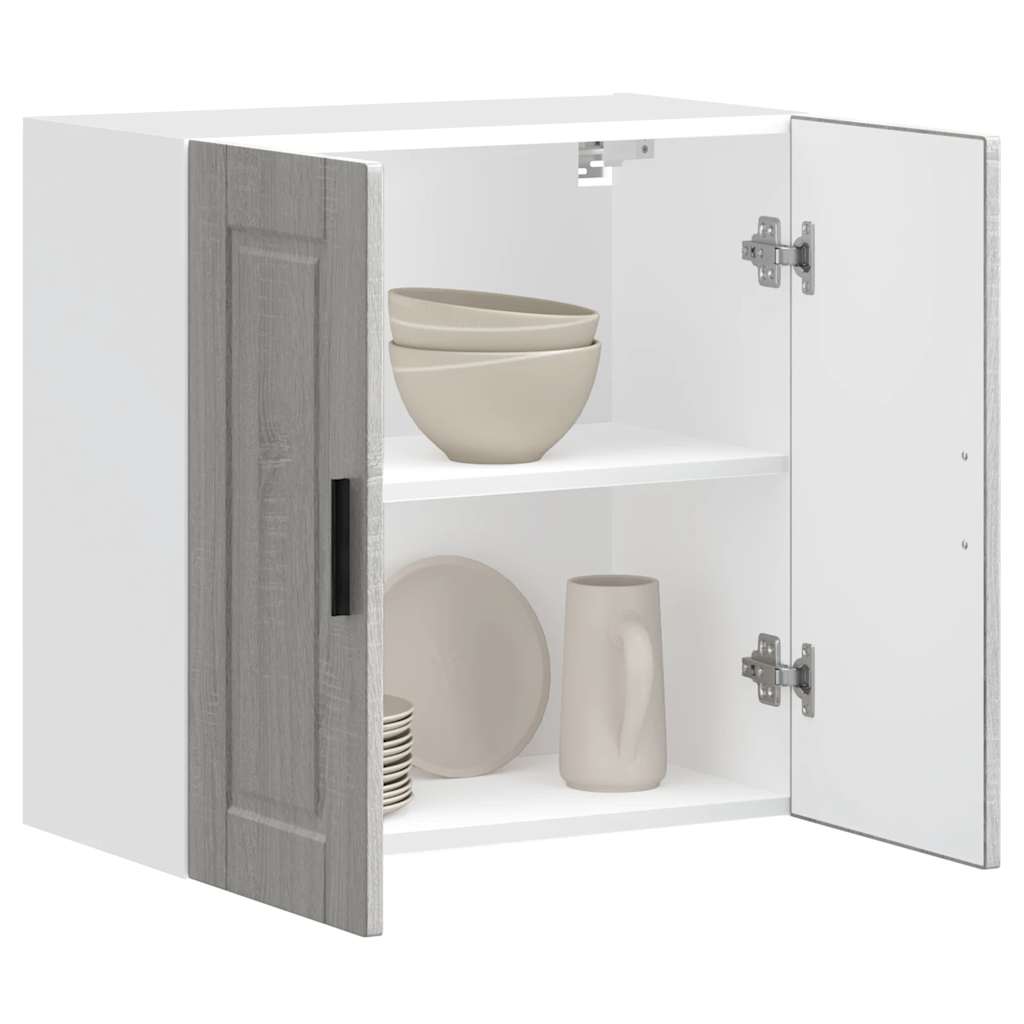 Kitchen wall cabinet Porto Grey Sonoma wood material