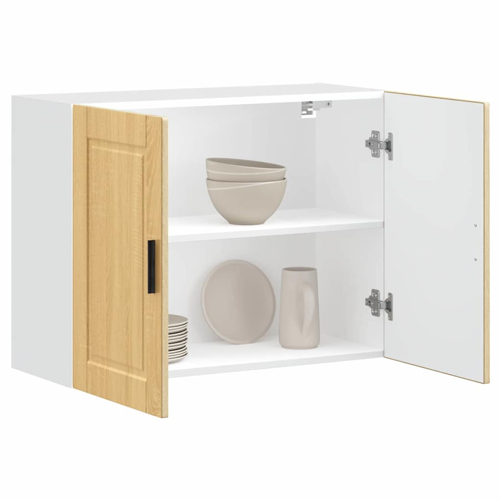 Kitchen wall cabinet Porto Sonoma oak wood material