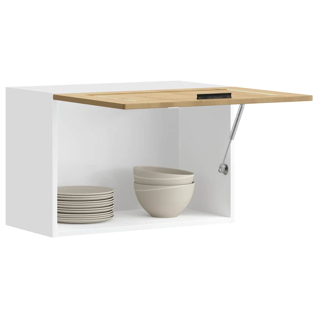 Kitchen wall cabinet Porto Artisan oak wood material