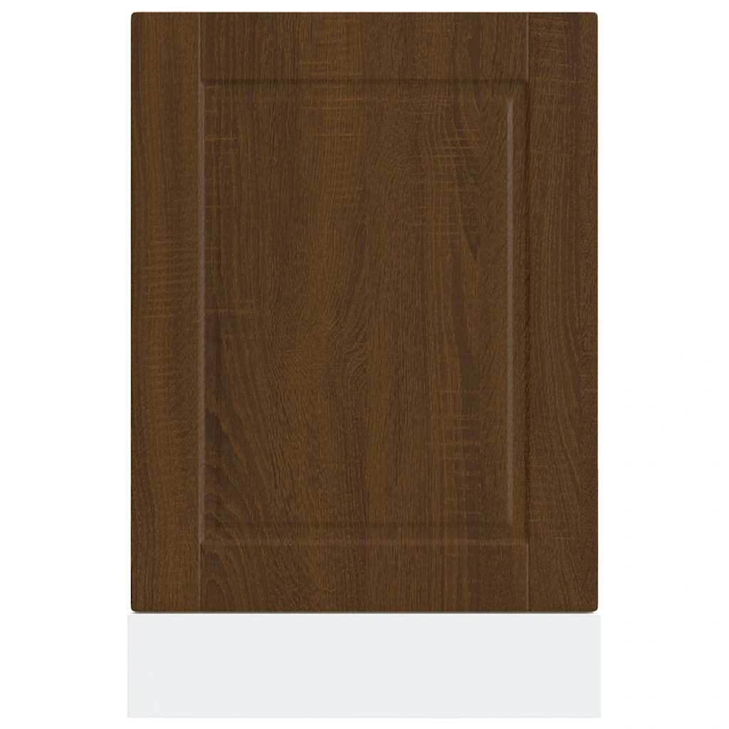 Dishwasher panel Porto Brown Oak look 45x1.5x67 cm