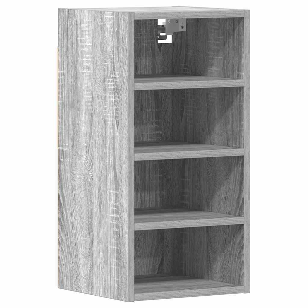 Wall cabinet Riga Grey Sonoma 30x29.5x60 cm wood material
