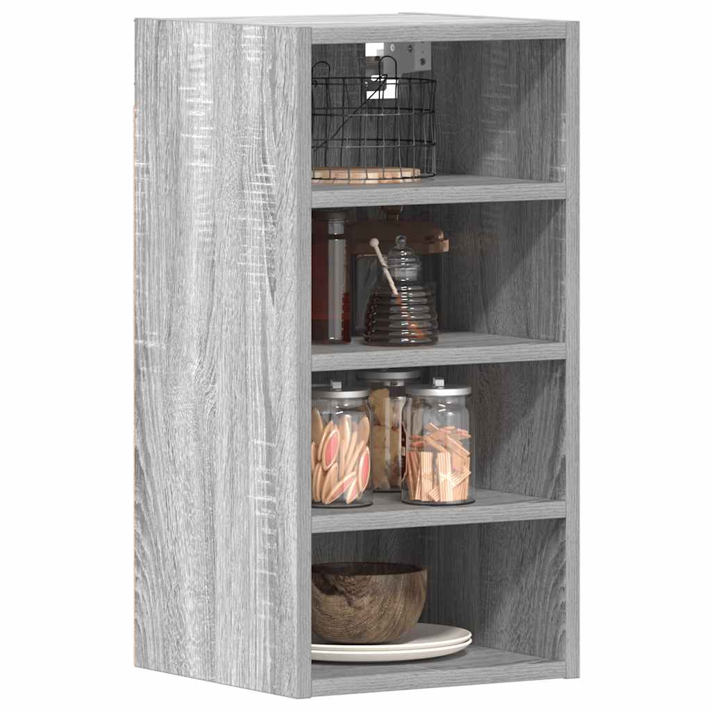 Wall cabinet Riga Grey Sonoma 30x29.5x60 cm wood material