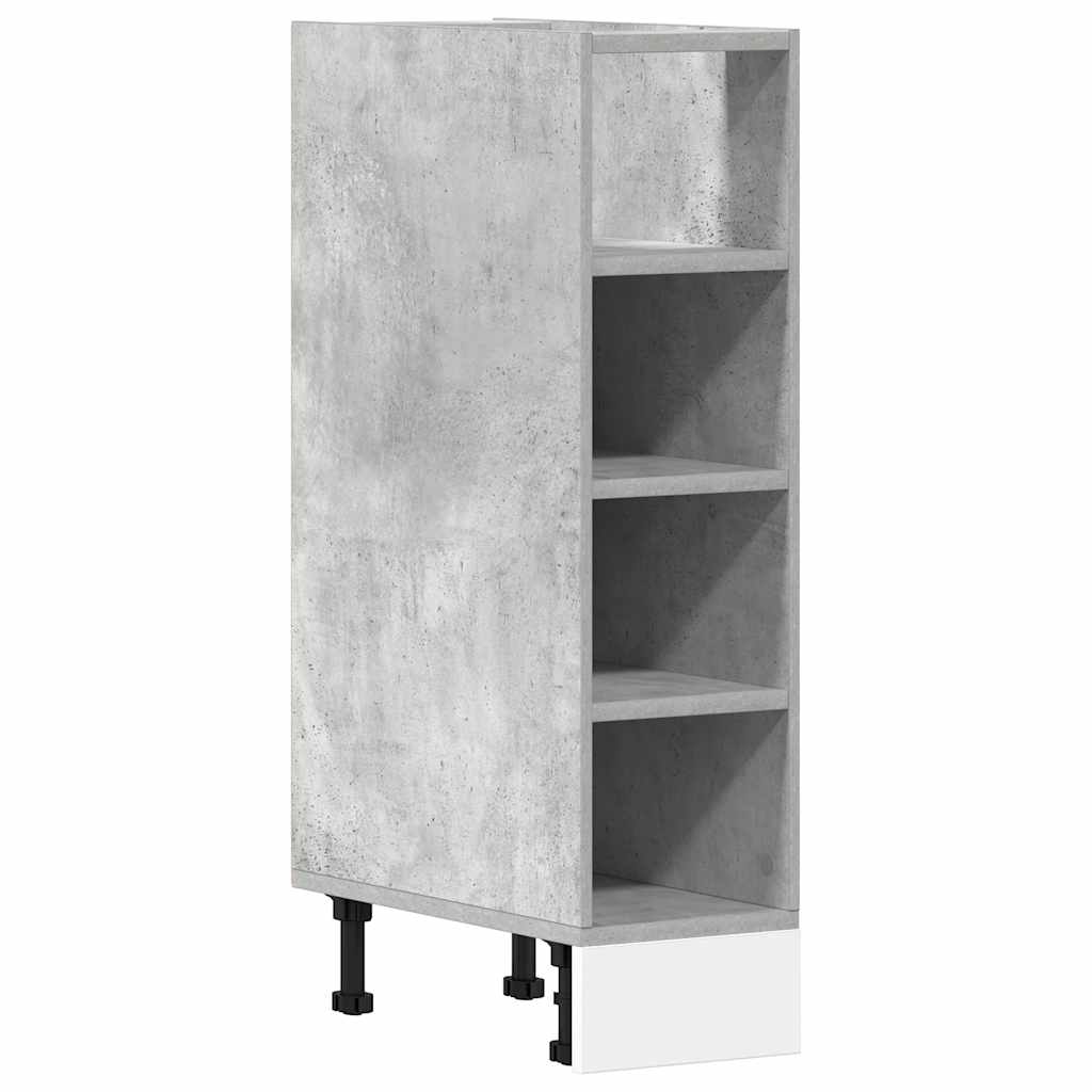 Unterschrank Riga Betongrau 20x44,5x81,5 cm Holzwerkstoff