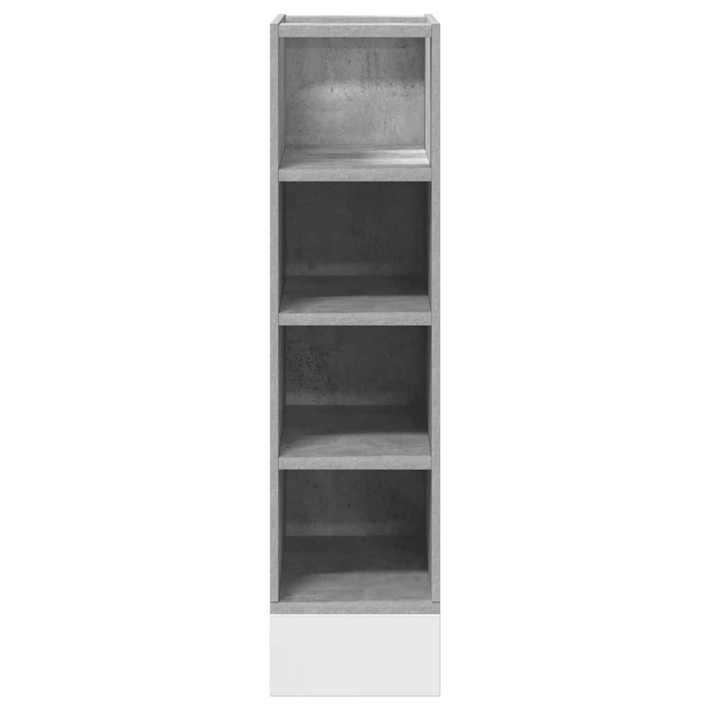 Unterschrank Riga Betongrau 20x44,5x81,5 cm Holzwerkstoff