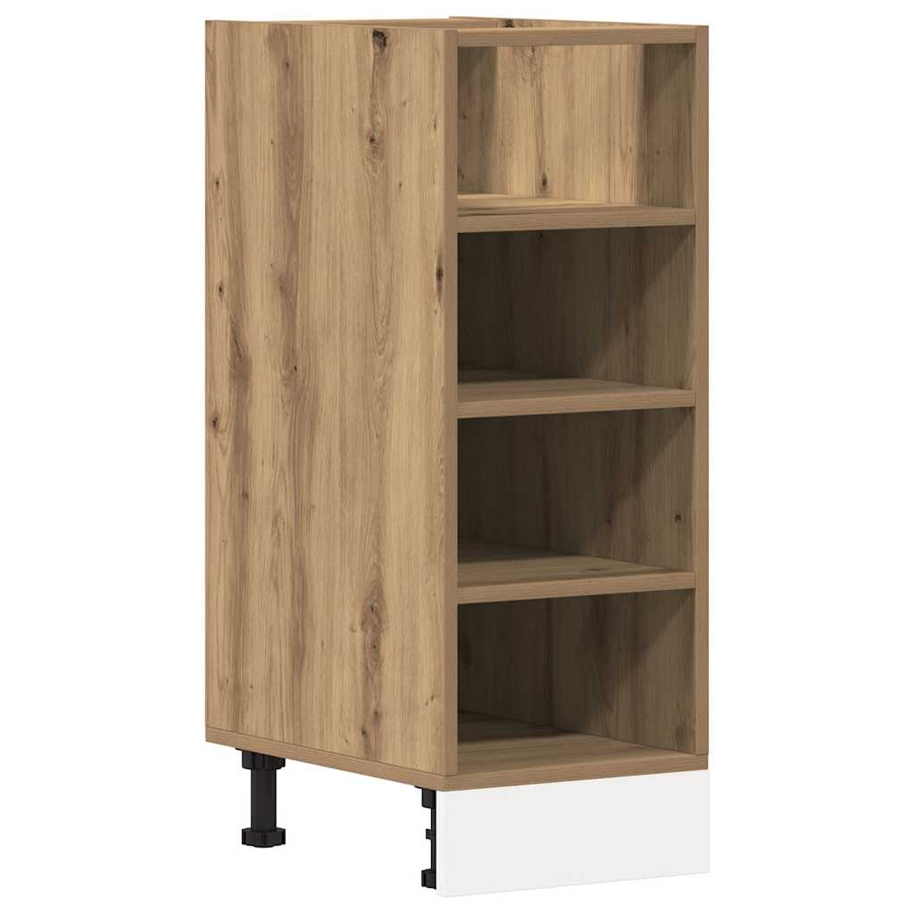 Unterschrank Riga Artisan-Eiche 30x44,5x81,5 cm Holzwerkstoff
