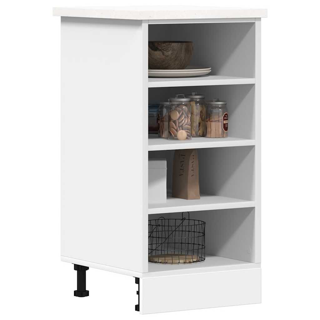 Base cabinet Riga White 40x44.5x81.5 cm wood-based material