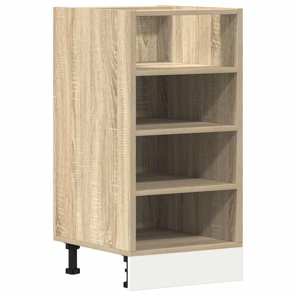 Base cabinet Riga Sonoma oak 40x44.5x81.5 cm wood material