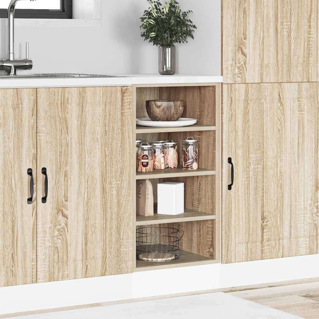 Base cabinet Riga Sonoma oak 40x44.5x81.5 cm wood material