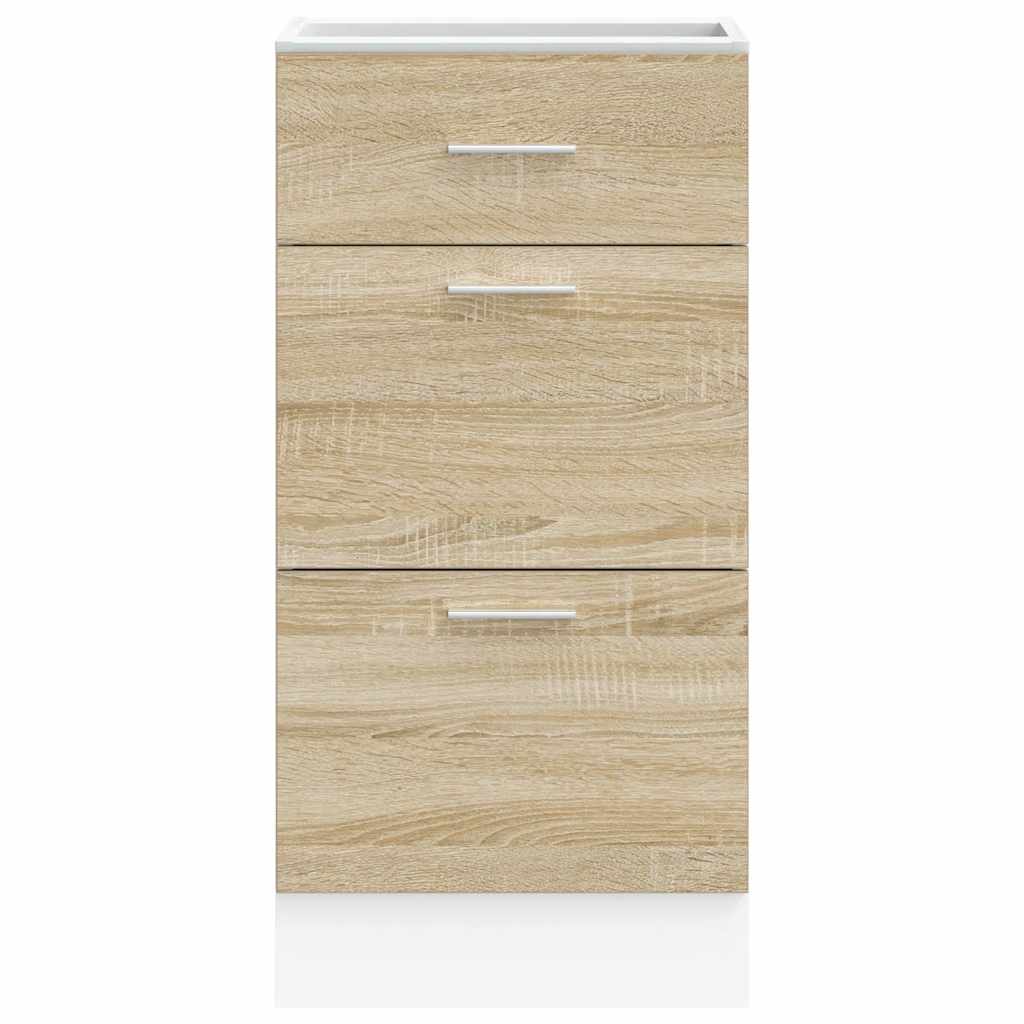 Unterschrank Lyon Sonoma-Eiche 40x46x81,5 cm Holzwerkstoff