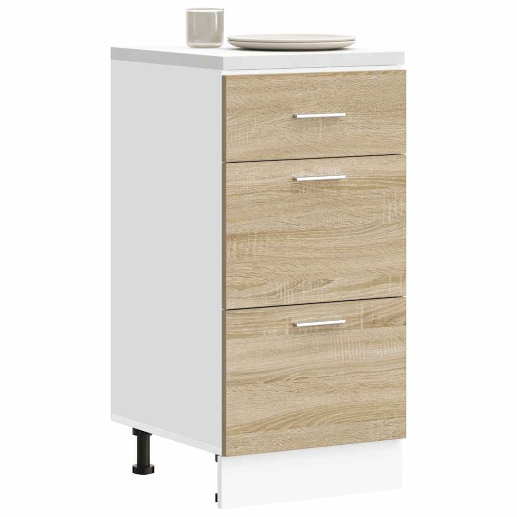Unterschrank Lyon Sonoma-Eiche 40x46x81,5 cm Holzwerkstoff