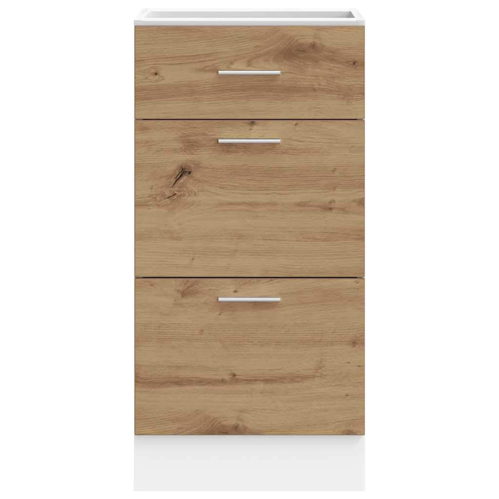 Unterschrank Lyon Artisan-Eiche 40x46x81,5 cm Holzwerkstoff