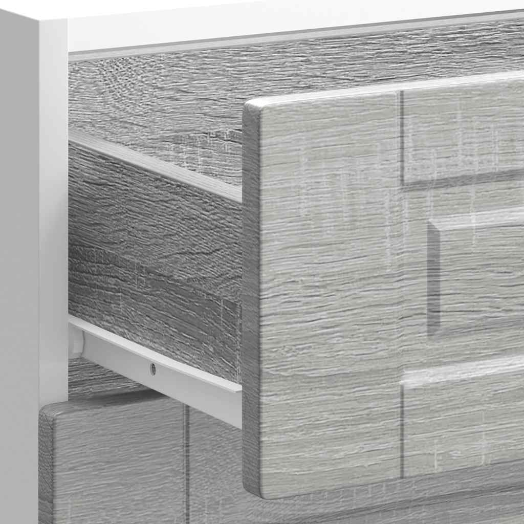 Kitchen base cabinet Porto Grey Sonoma wood material