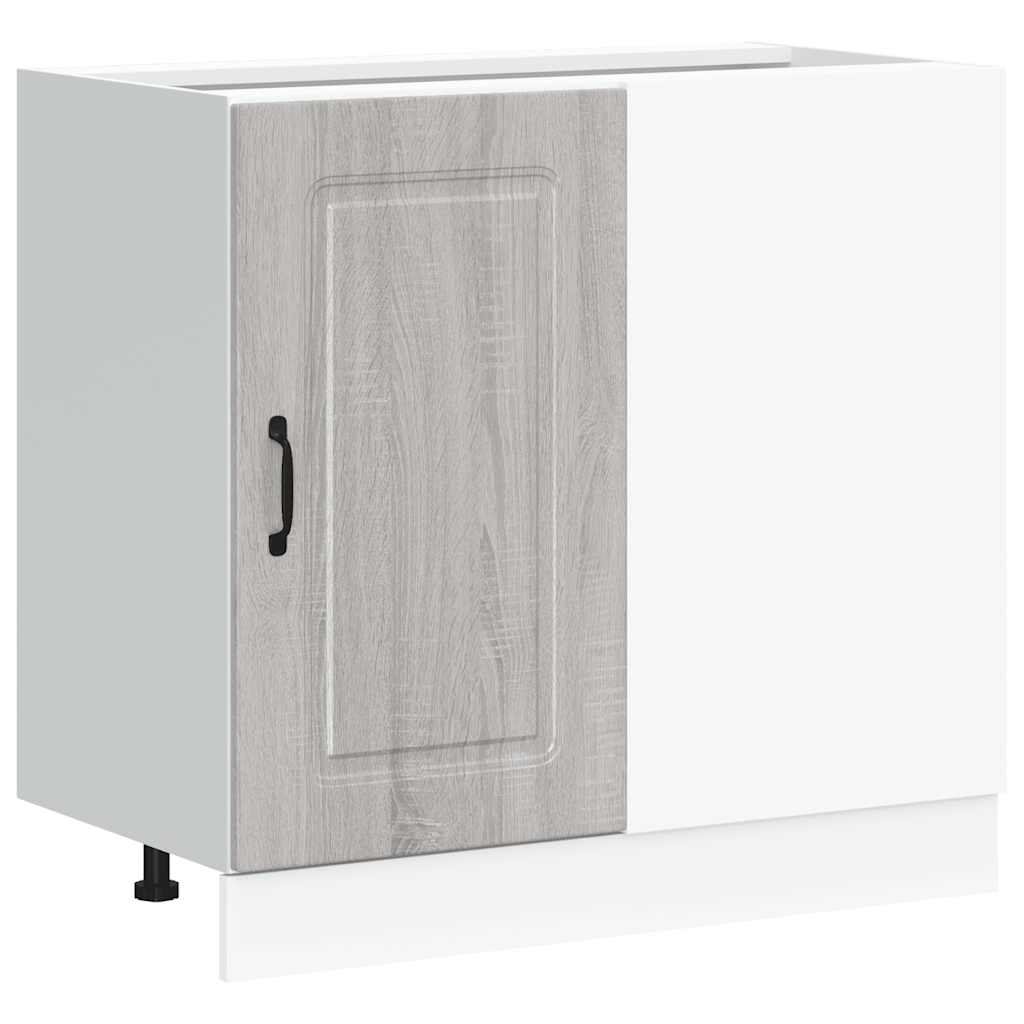 Kitchen base cabinet Kalmar Grey Sonoma wood material