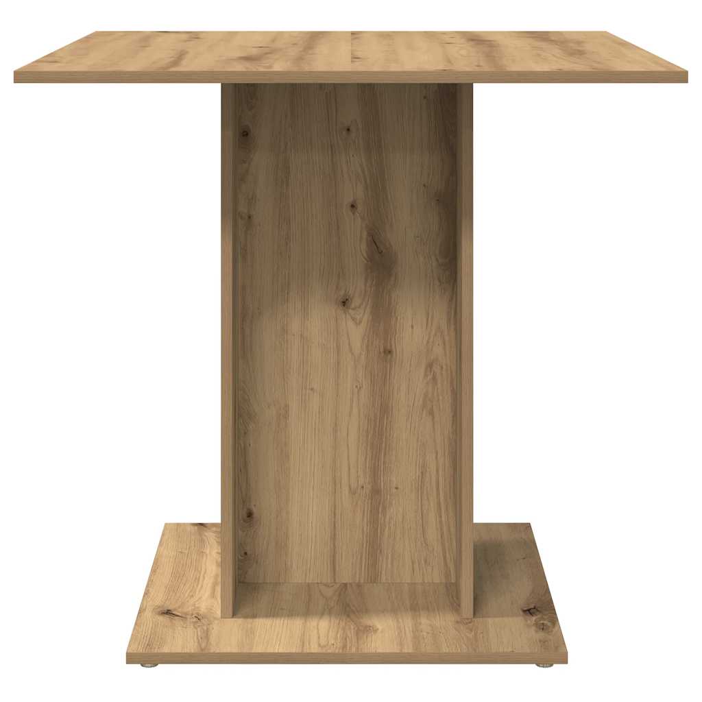 Esstisch Artisan-Eiche 80x80x75 cm Holzwerkstoff