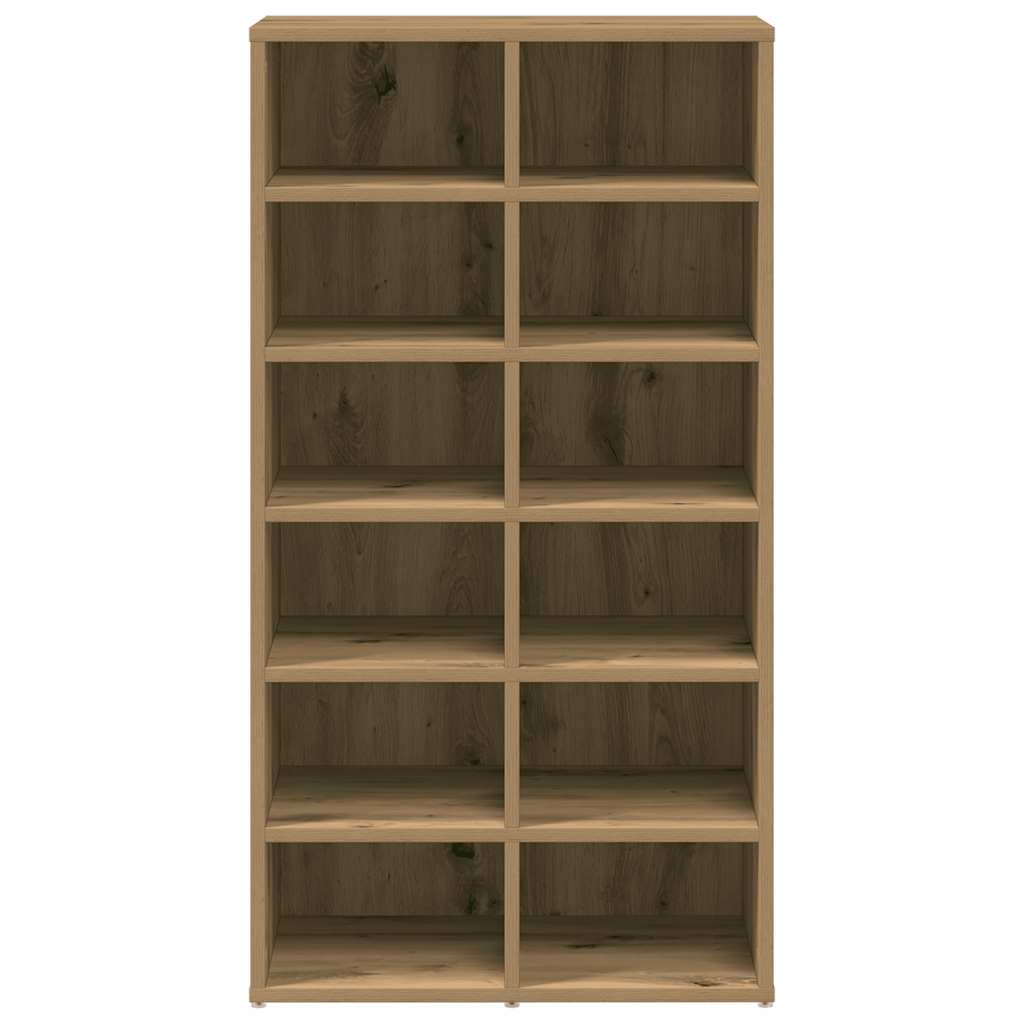 Shoe rack Artisan oak 54x34x100.5 cm wood material
