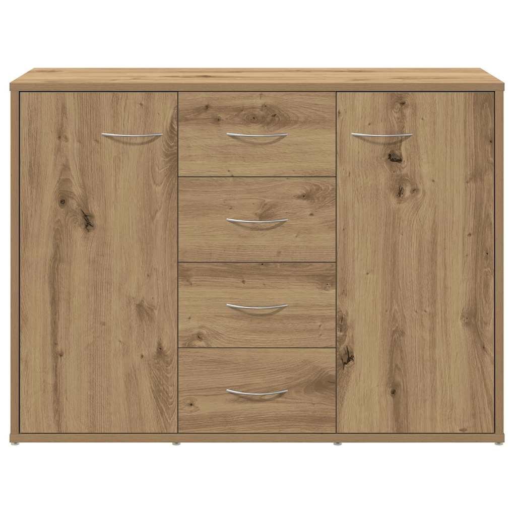 Sideboard Artisan-Eiche 88x30x64 cm Holzwerkstoff