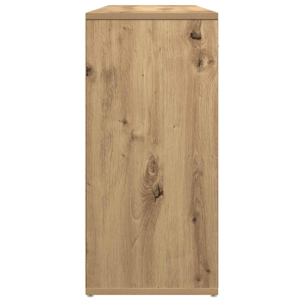 Sideboard Artisan-Eiche 88x30x64 cm Holzwerkstoff