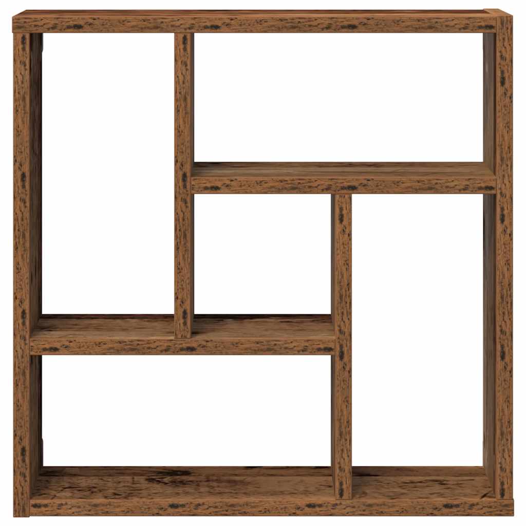 Wall shelf old wood look 45x16x45 cm wood material