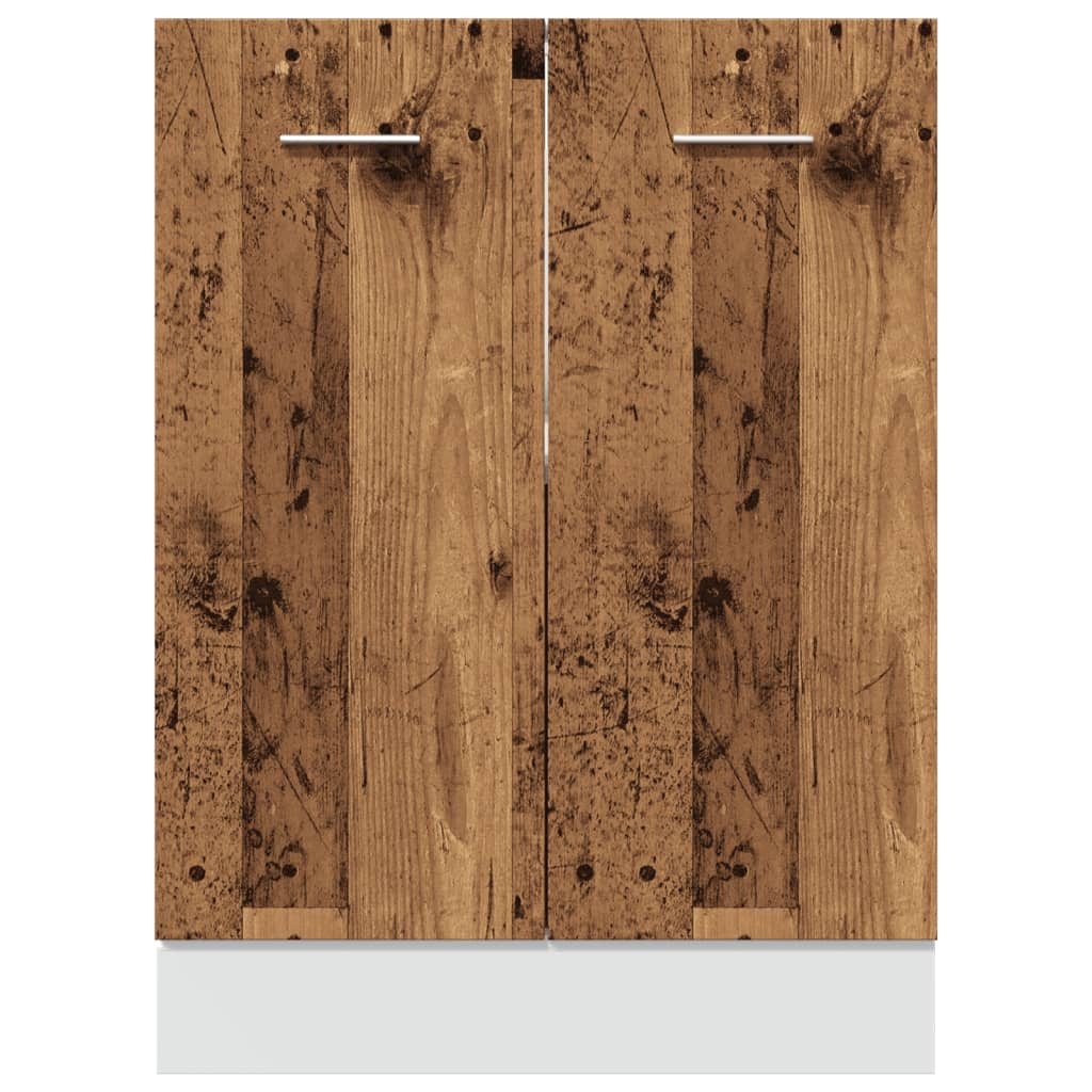 Unterschrank Lyon Altholz-Optik 60x46x81,5 cm Holzwerkstoff