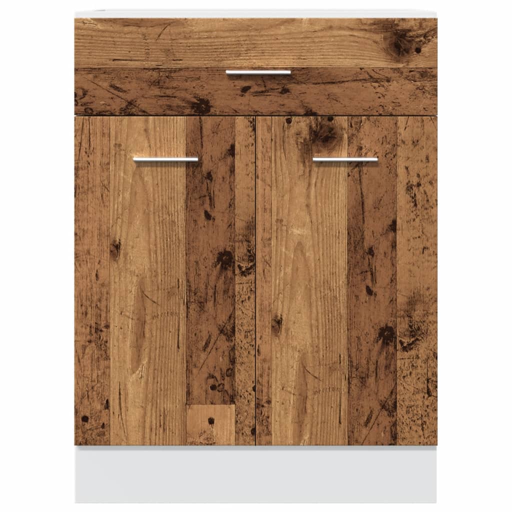 Unterschrank Lyon Altholz-Optik 60x46x81,5 cm Holzwerkstoff