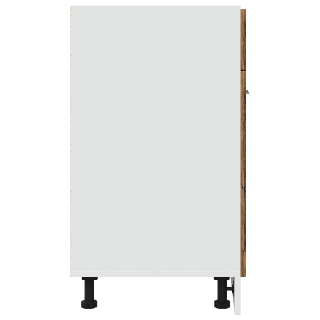 Unterschrank Lyon Altholz-Optik 60x46x81,5 cm Holzwerkstoff