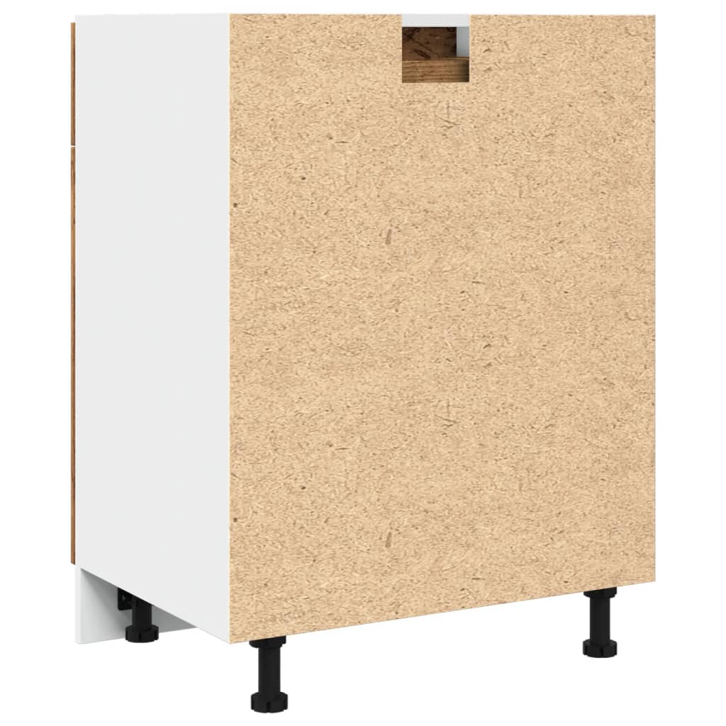 Unterschrank Lyon Altholz-Optik 60x46x81,5 cm Holzwerkstoff