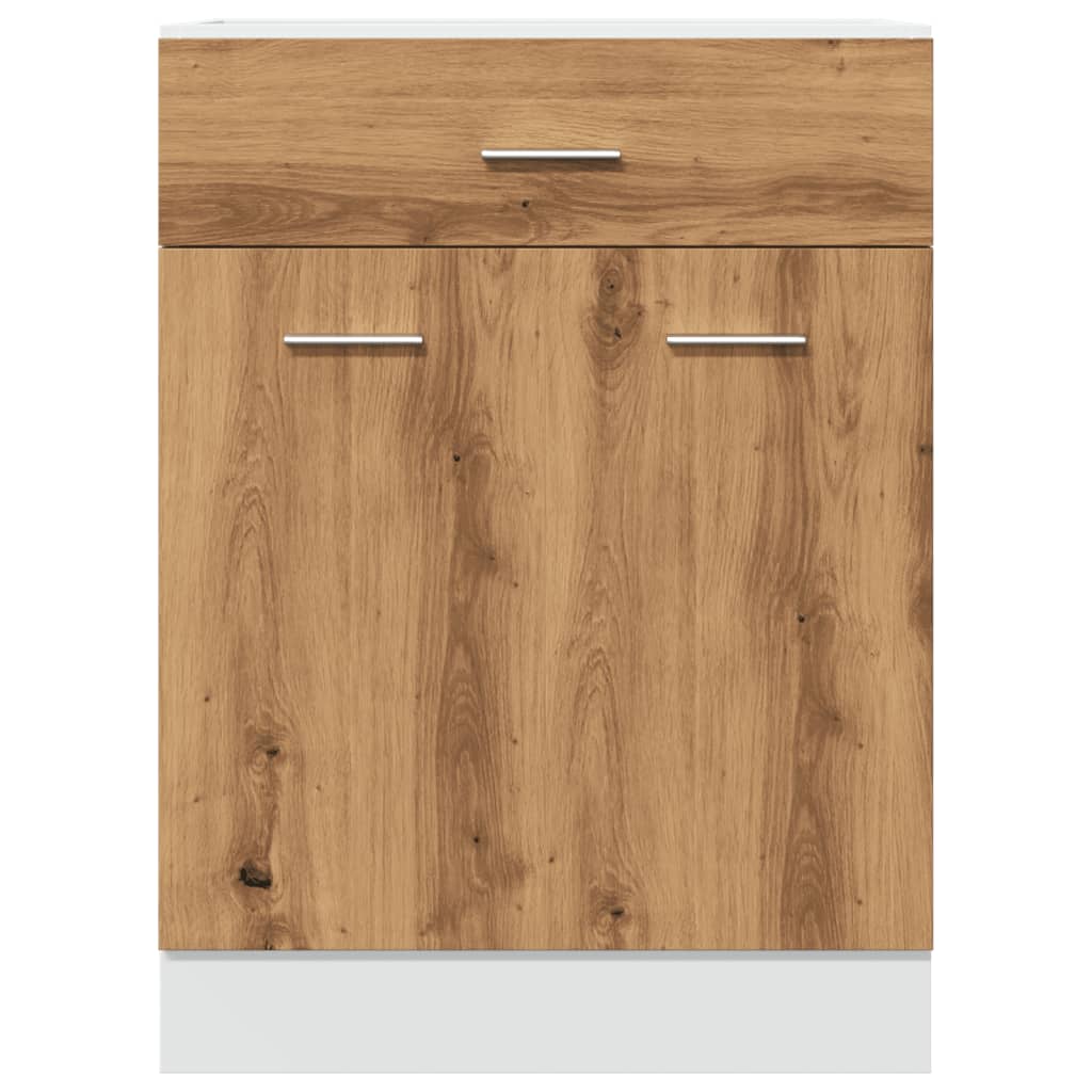 Unterschrank Lyon Artisan-Eiche 60x46x81,5 cm Holzwerkstoff