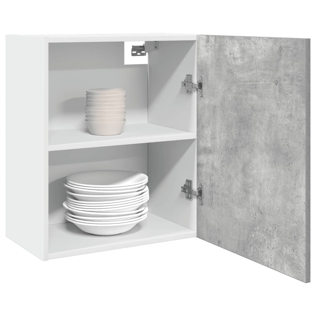 Lyon wall cabinet concrete grey 50x31x60 cm wood material