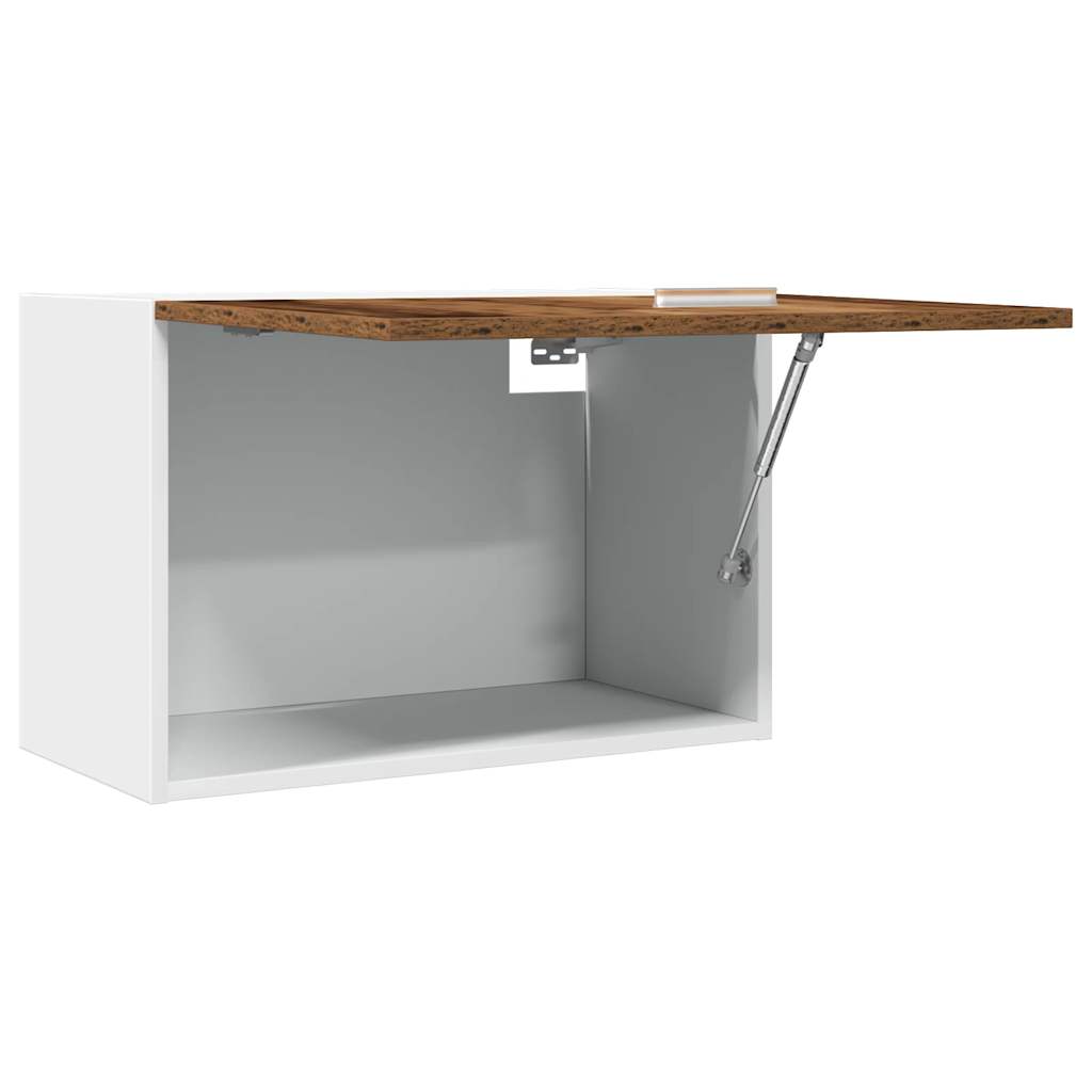 Lyon wall cabinet in reclaimed wood look 60x31x40 cm wood-based material