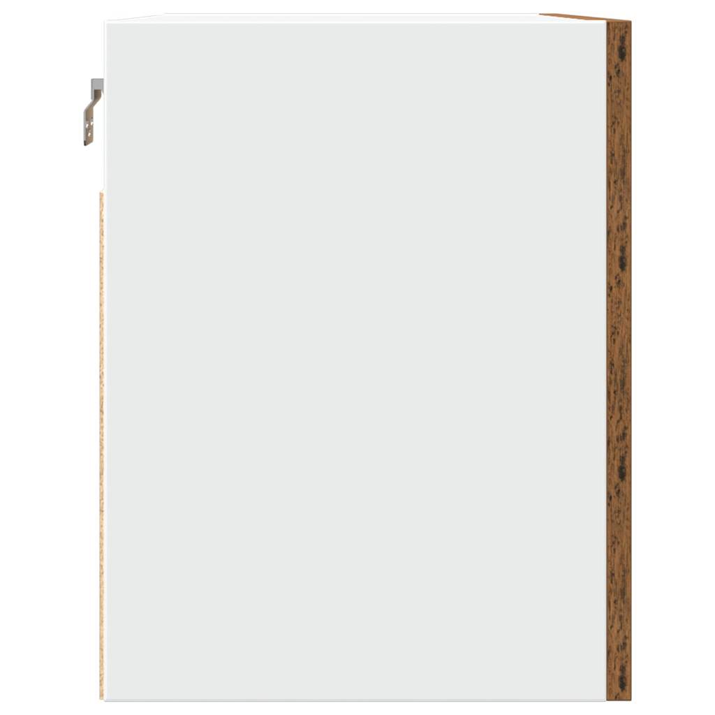 Lyon wall cabinet in reclaimed wood look 60x31x40 cm wood-based material