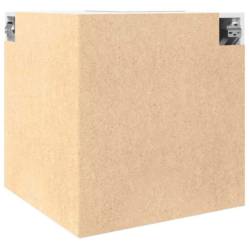 Corner wall cabinet Lyon reclaimed wood look 57x57x60 cm wood-based material