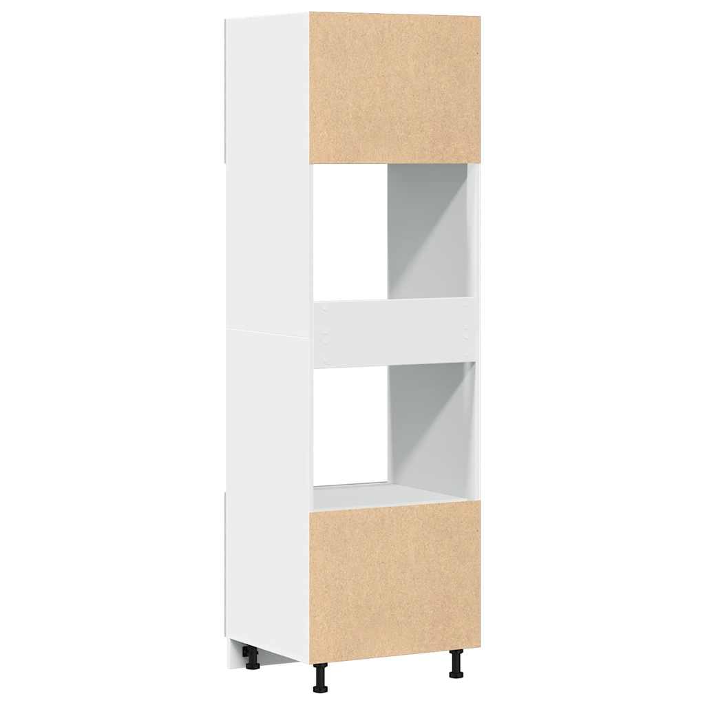 Microwave cabinet Lyon concrete grey 60x57x207 cm wood material