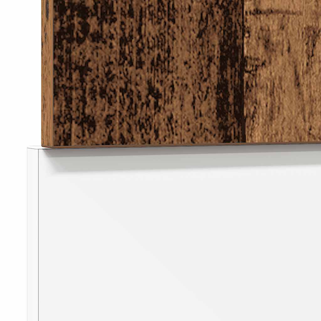 Dishwasher panel Lyon old wood look 45x3x67 cm wood material