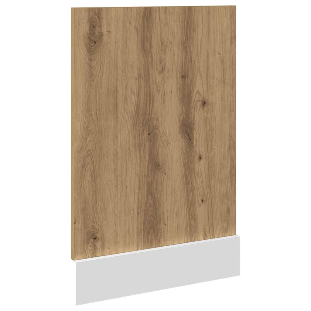Dishwasher panel Lyon Artisan Oak 45x3x67 cm wood-based material