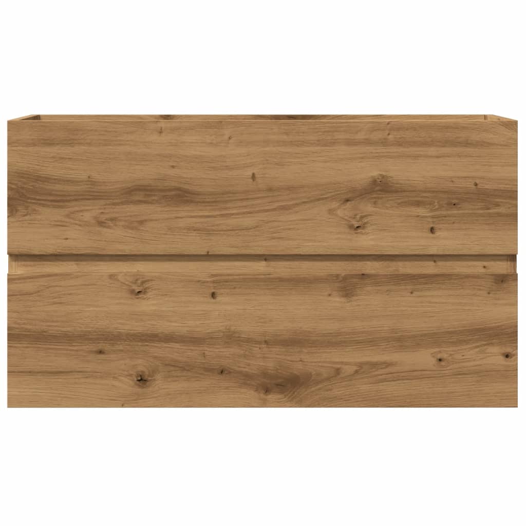 Washbasin cabinet Artisan oak 90x38.5x45 wood material