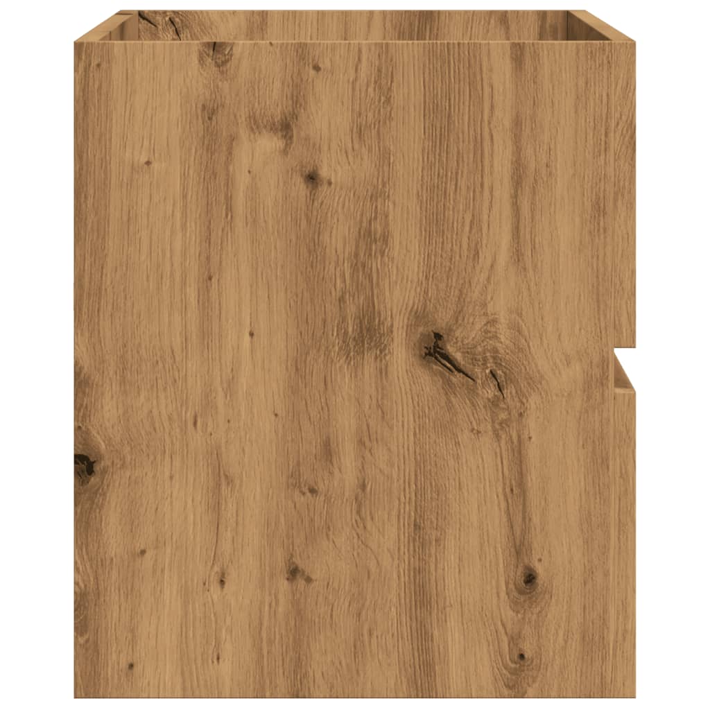 Washbasin cabinet Artisan oak 90x38.5x45 wood material