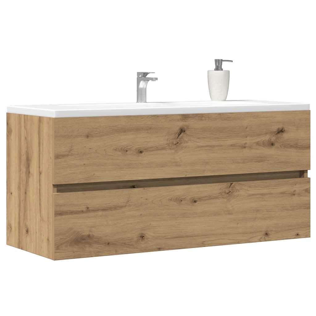 Washbasin cabinet Artisan oak 100x38.5x45 cm wood material
