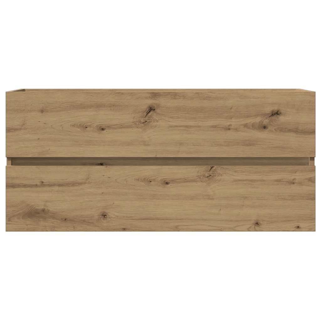Washbasin cabinet Artisan oak 100x38.5x45 cm wood material