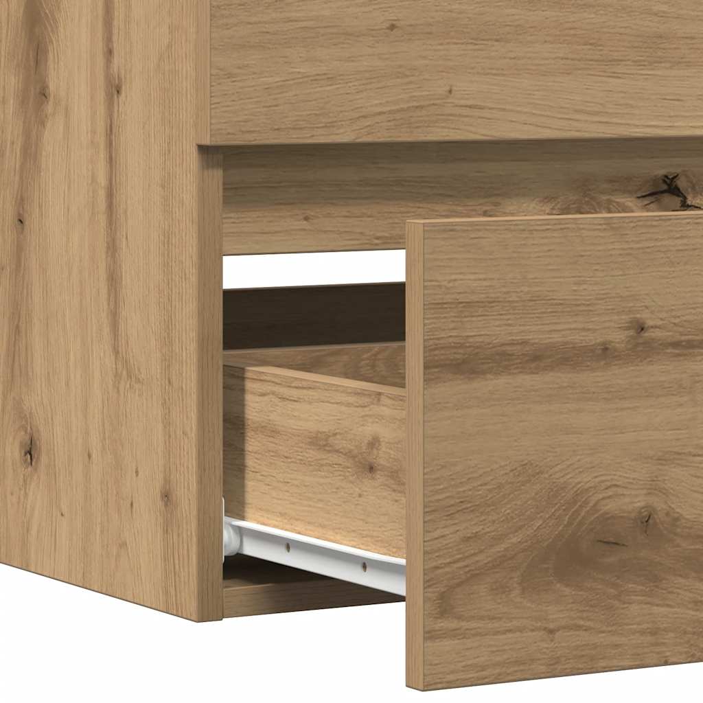 Washbasin cabinet Artisan oak 100x38.5x45 cm wood material