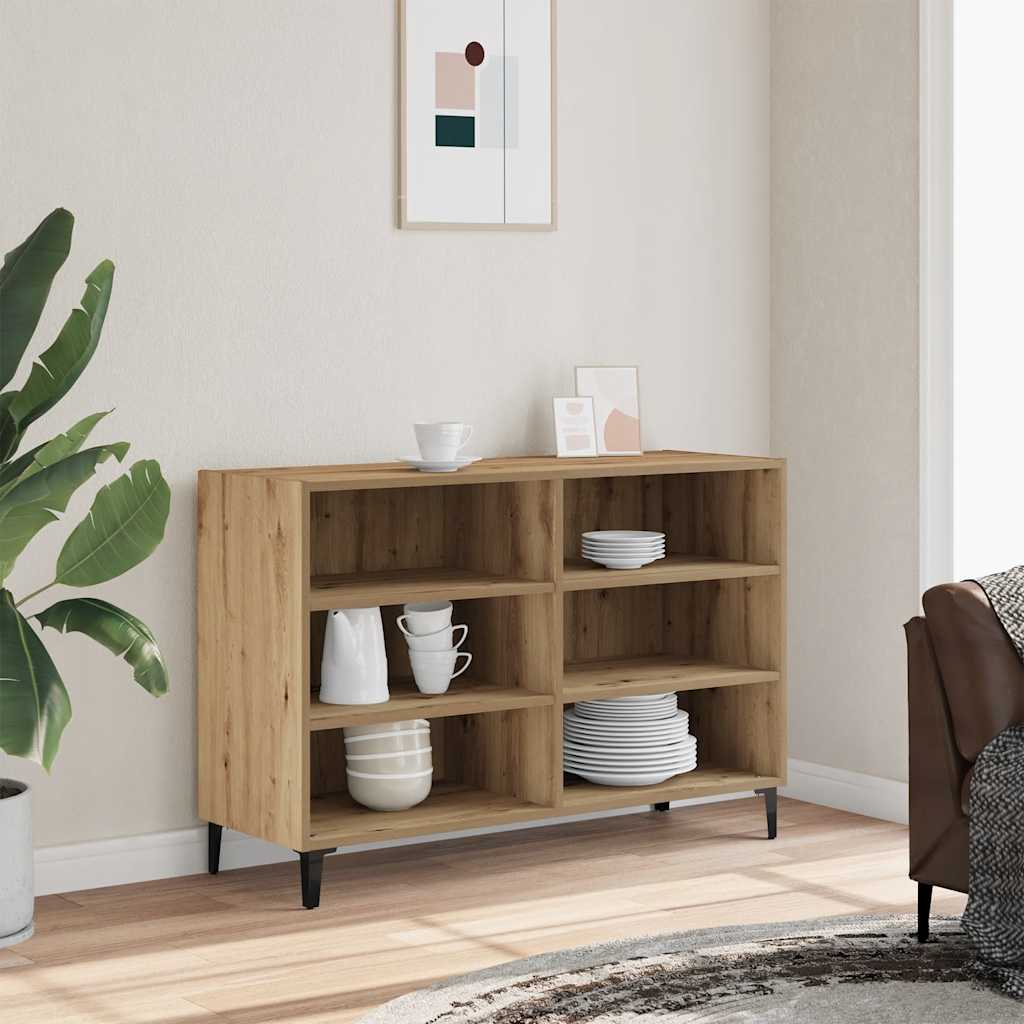 Sideboard Artisan-Eiche 103,5x35x70 cm Holzwerkstoff